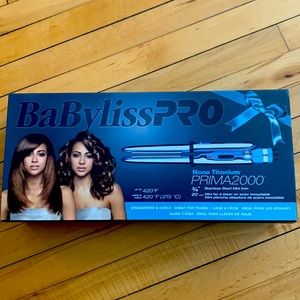 BaBylissPRO Nano Titanium PRIMA2000 - Straightens & Curls
